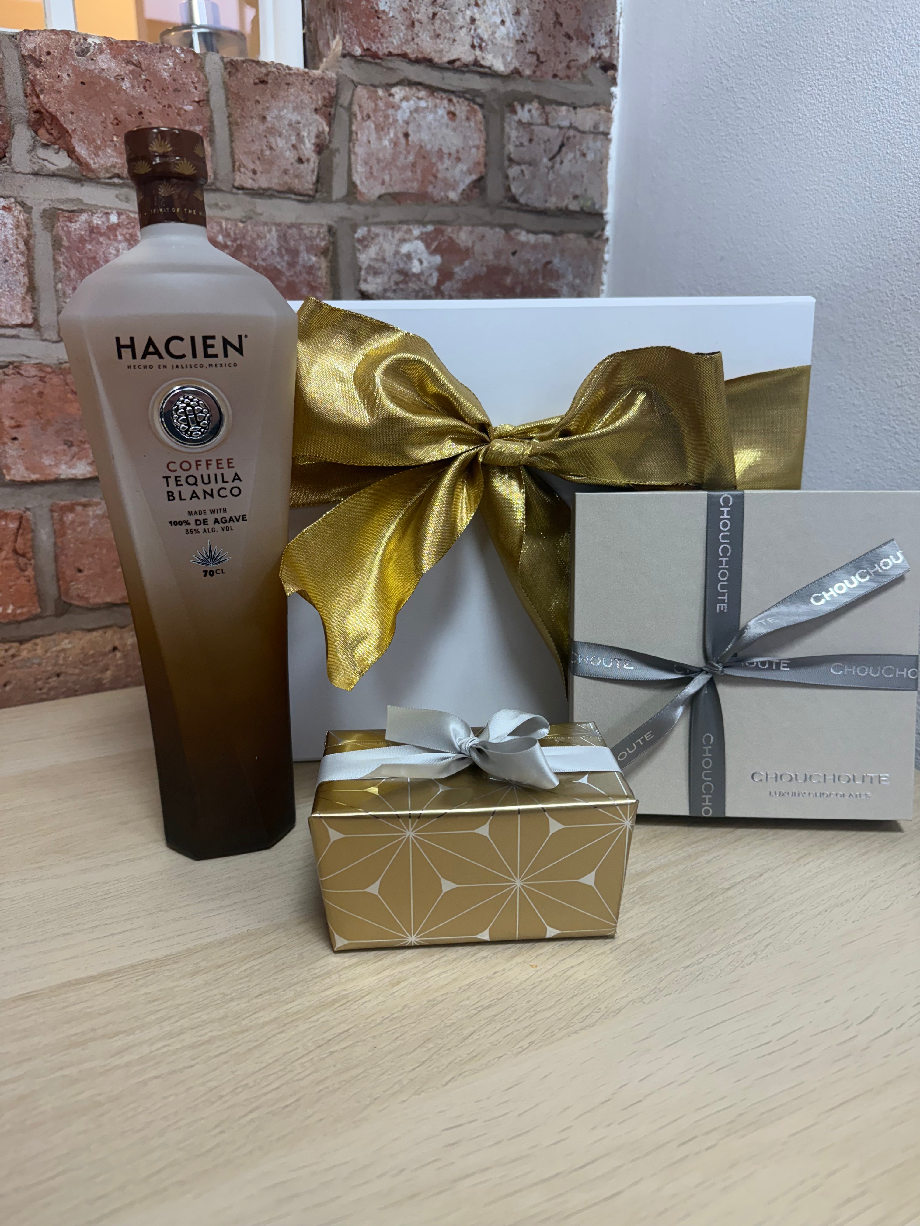 Coffee Hacien Tequila & Luxury Chocolate Box