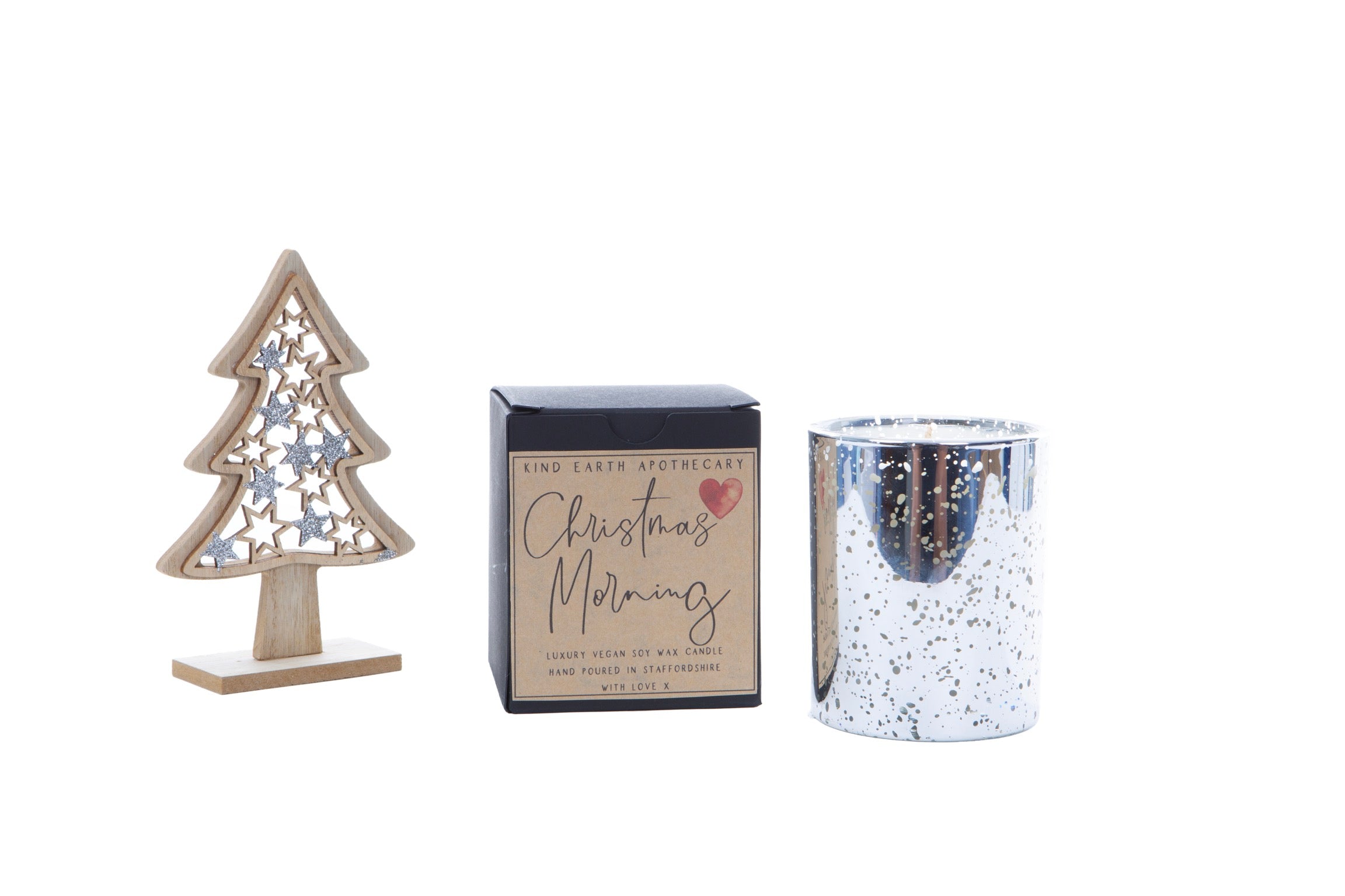 Kind Earth Apothecary Christmas Hand Poured Soy Vegan Candle