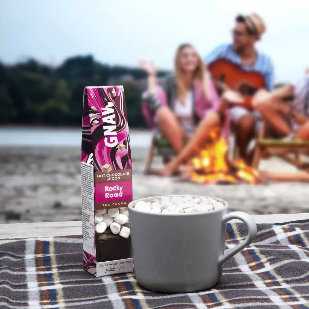 Rocky Road - Hot Chocolate Spoon With Marshmallows