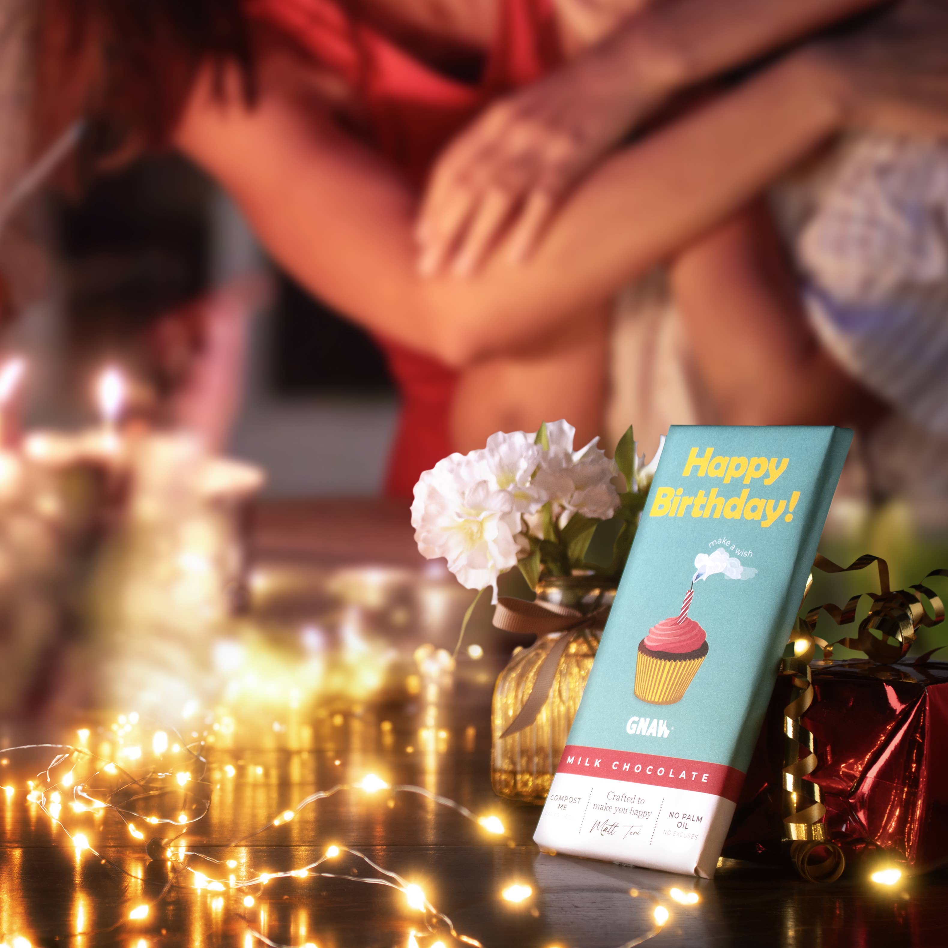 'Happy Birthday' Chocolate Bar