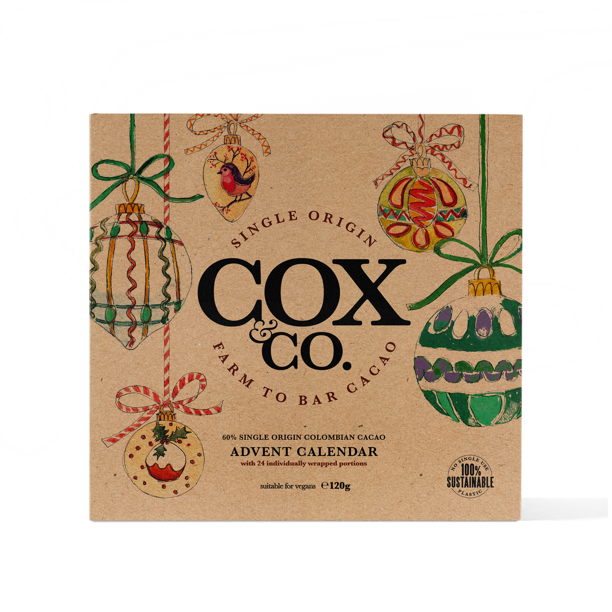 Cox & Co Advent Calendar - 60% Dark Chocolate 