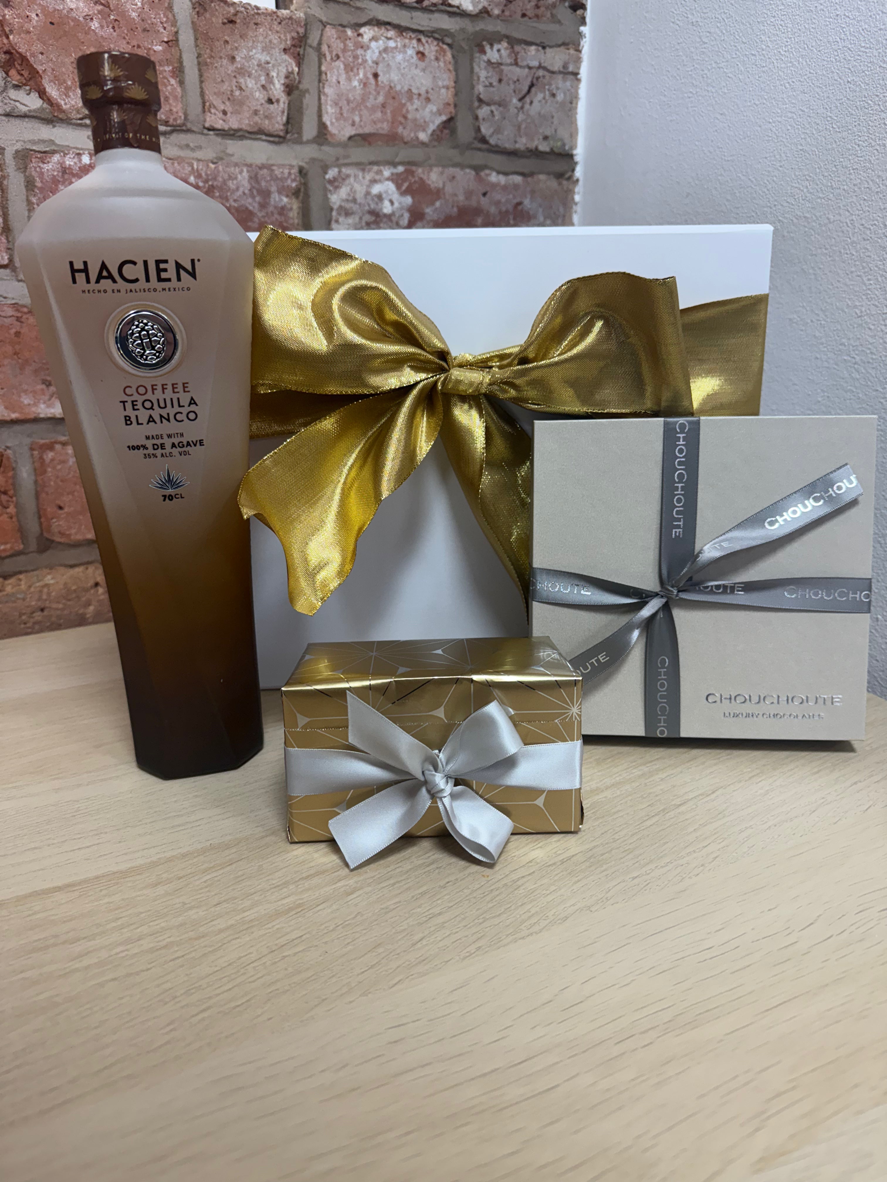 Coffee Hacien Tequila & Luxury Chocolate Box