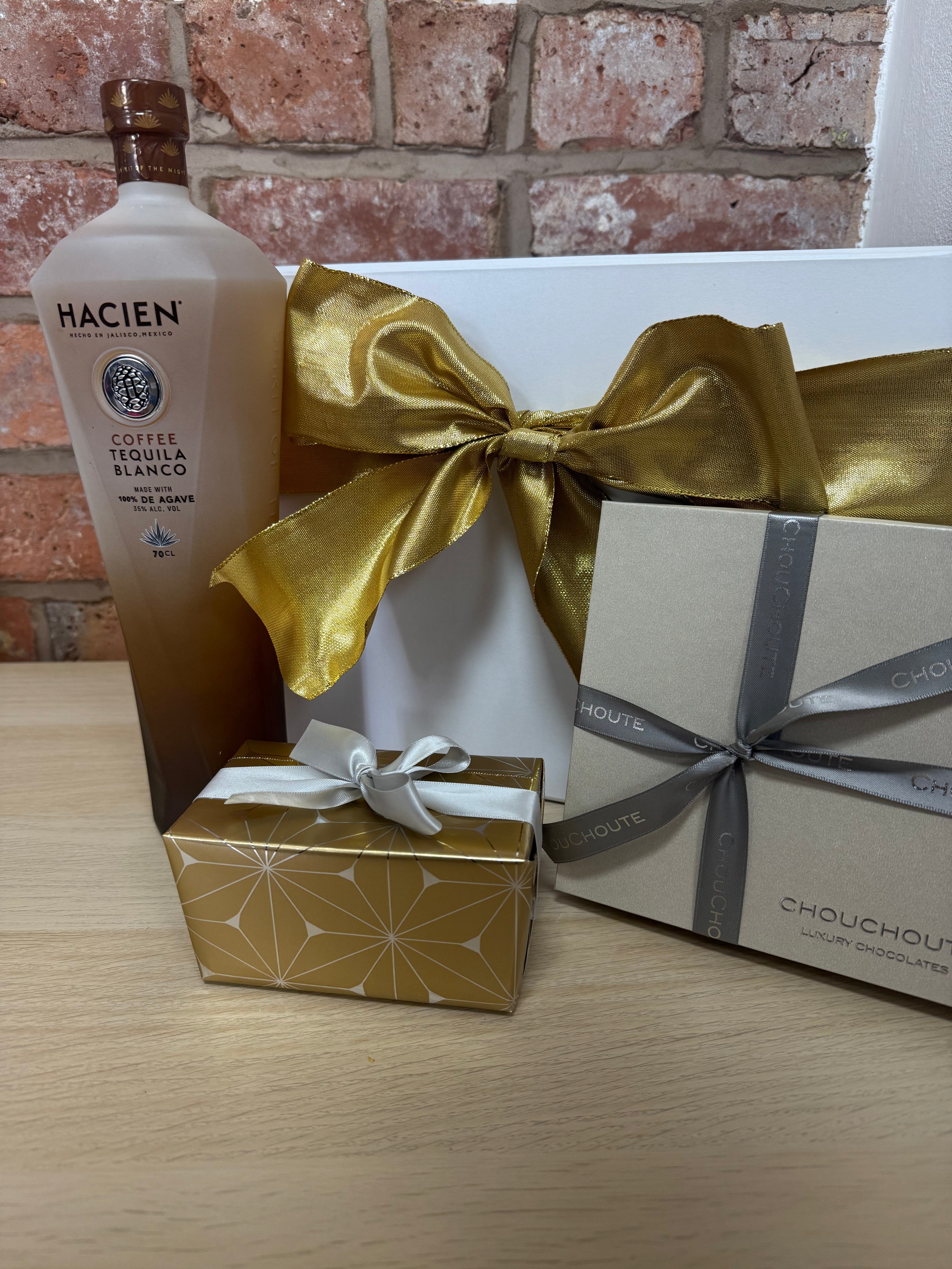 Coffee Hacien Tequila & Luxury Chocolate Box
