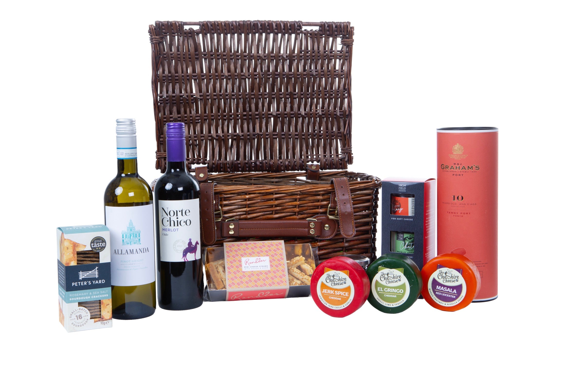 Crimbo Cheese, Wine & Port Hamper