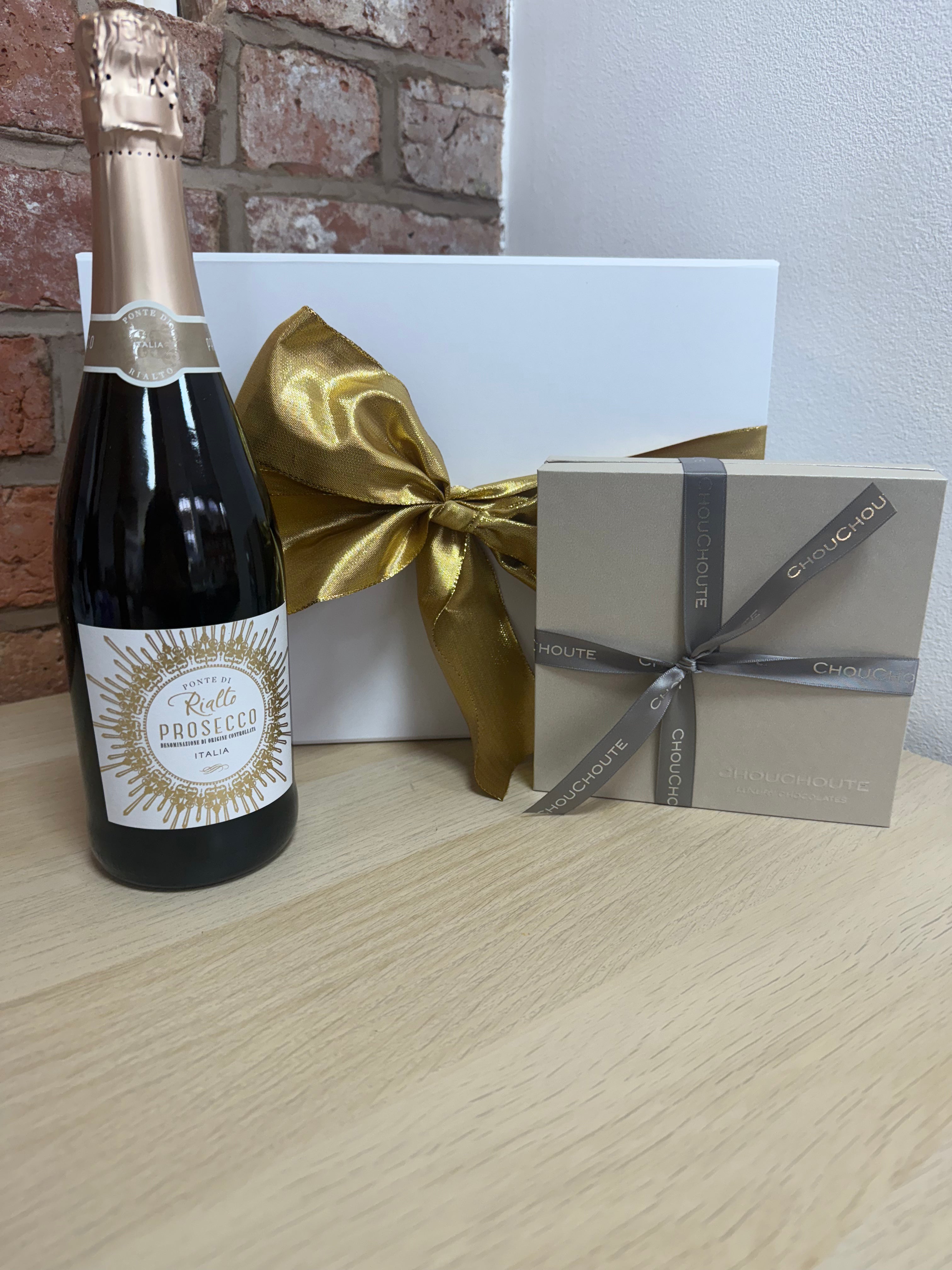 Gold & Silver Fizz & Chocolate Box