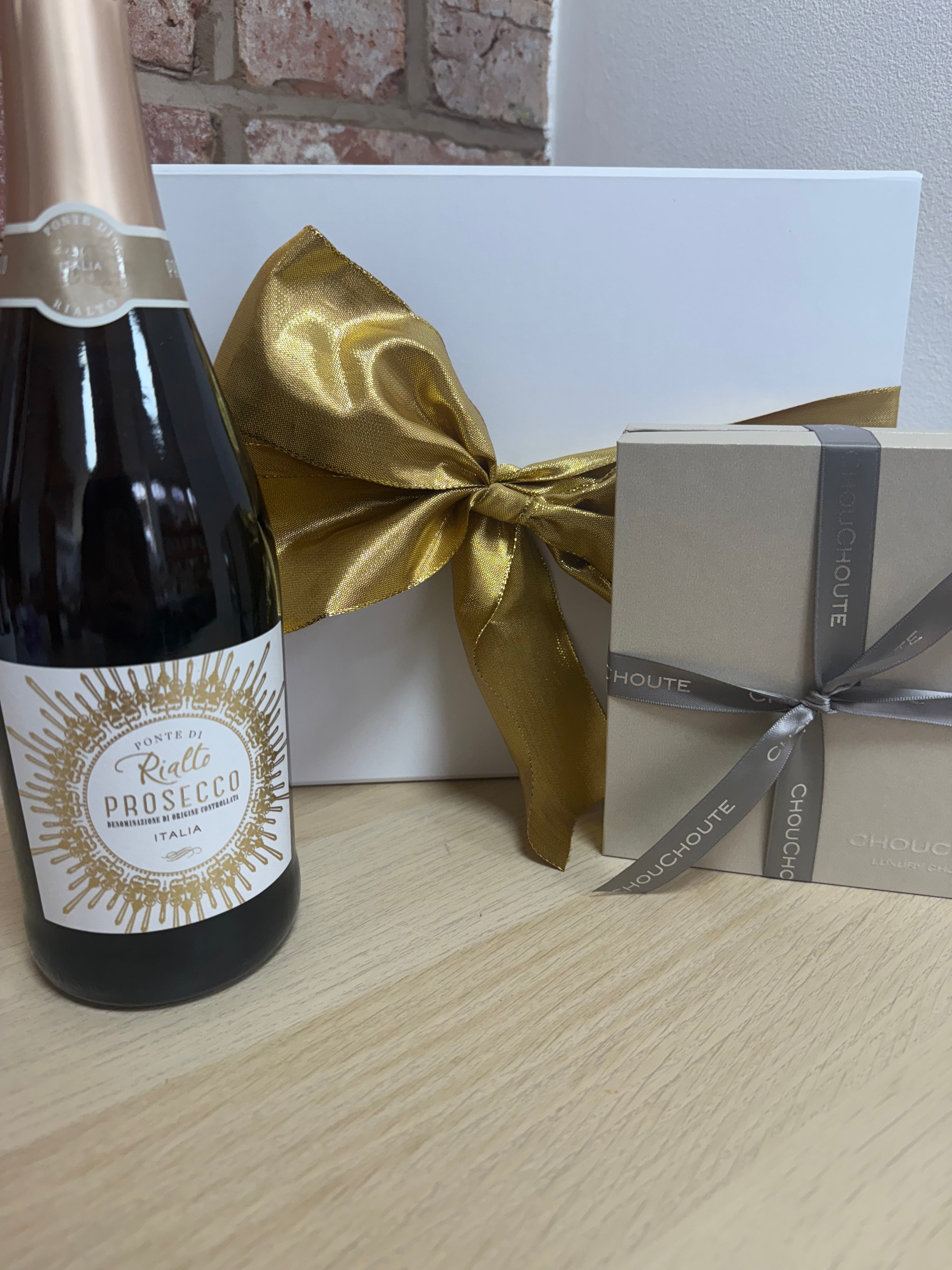 Gold & Silver Fizz & Chocolate Box