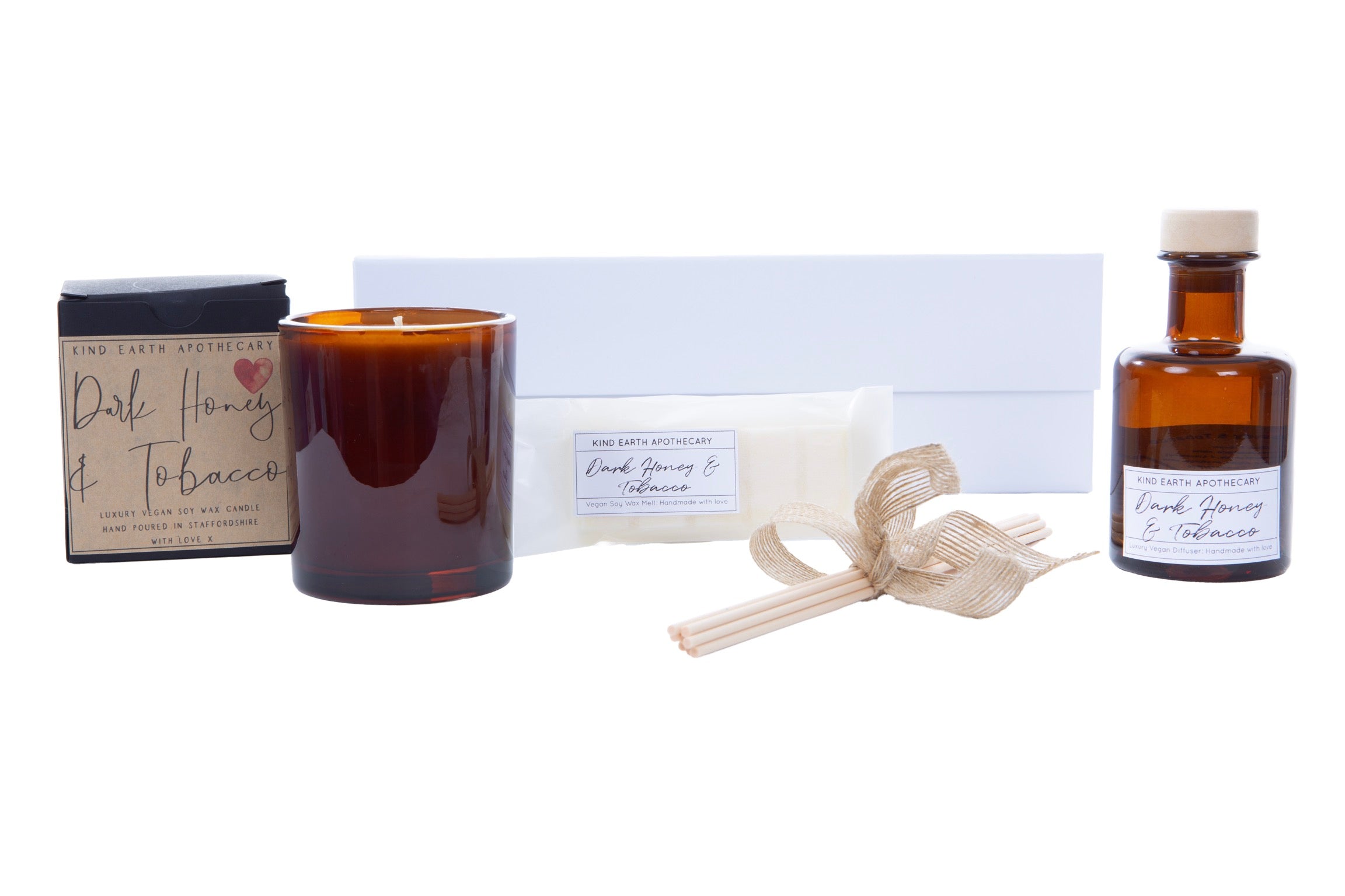 Dark Honey & Tobacco Kind Earth Apothecary Bundle