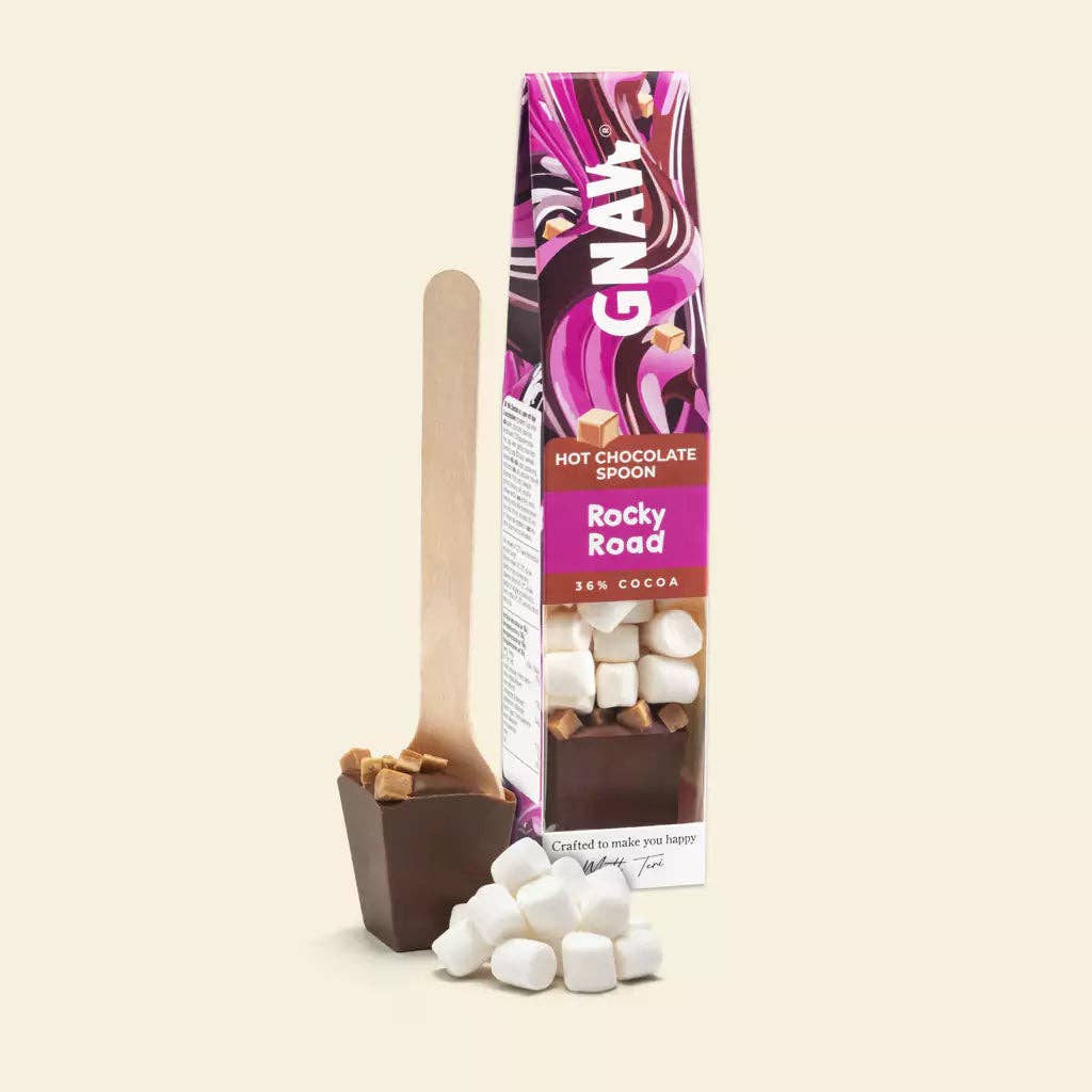 Rocky Road - Hot Chocolate Spoon With Marshmallows