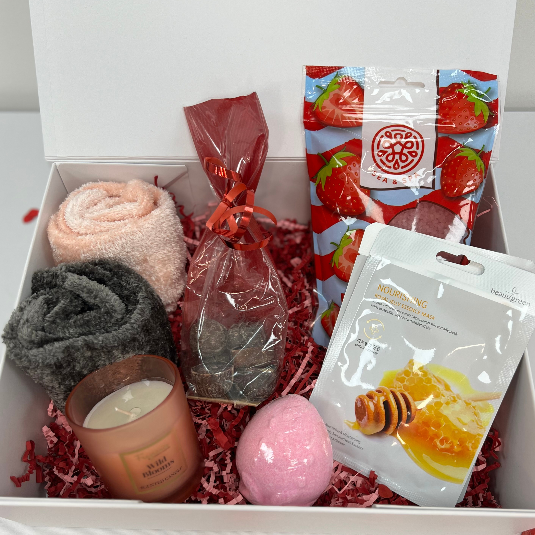 Personalised Valentines Gift Box 4 (Cosy Night In)