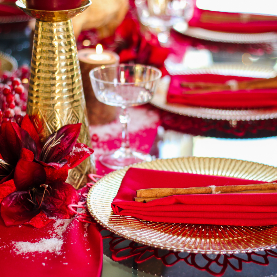 Berry Tablescape